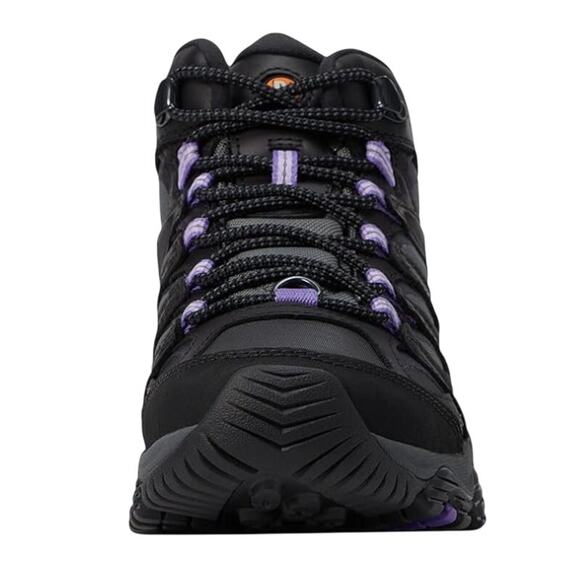 Merrell Womens Moab 3 Thermo Mid Winter Boot US 7 M Black Leather Waterproof NIB - Picture 3 of 13